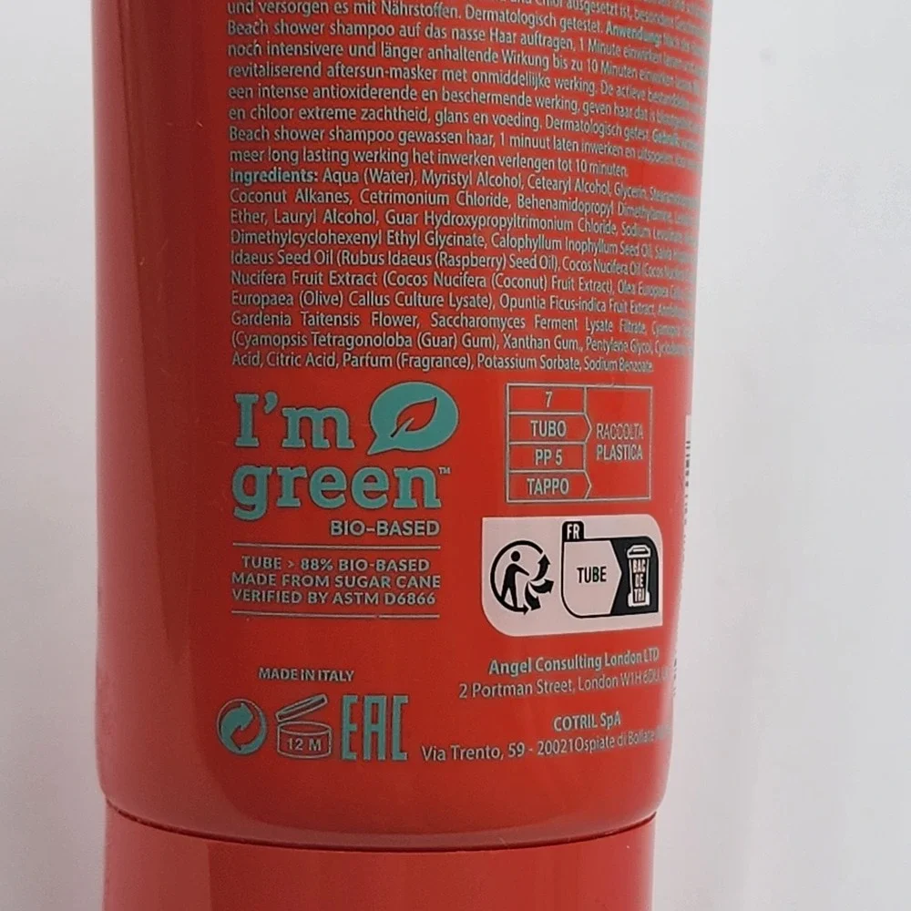 Cotril Beach After Sun Recovery Mask For Hair Nourish Repair 6.8 Fl Oz New